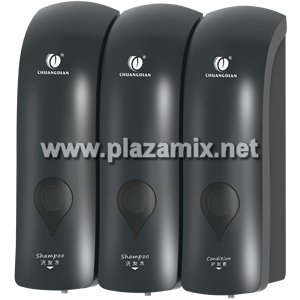 三頭皂液器-灰黑色 Soap Dispenser