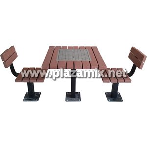 環保木棋枱 Chessboard table chair
