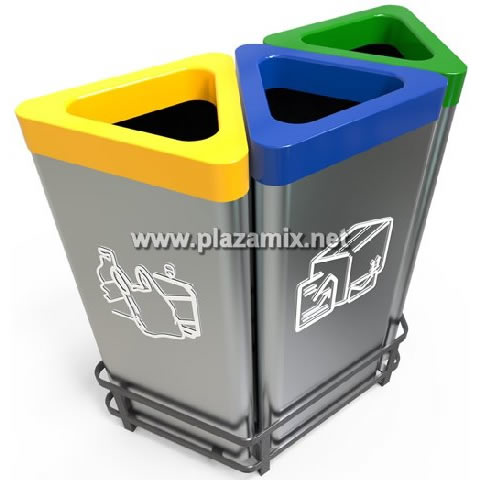 三角形回收桶 Triangle recycle bin