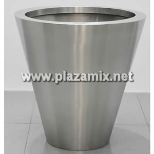 圓錐形不鏽鋼花盆 Stainless Steel Flowerpot - Conical