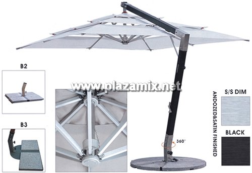 豪華吊傘 Umbrella Patio-Tilt Parasol